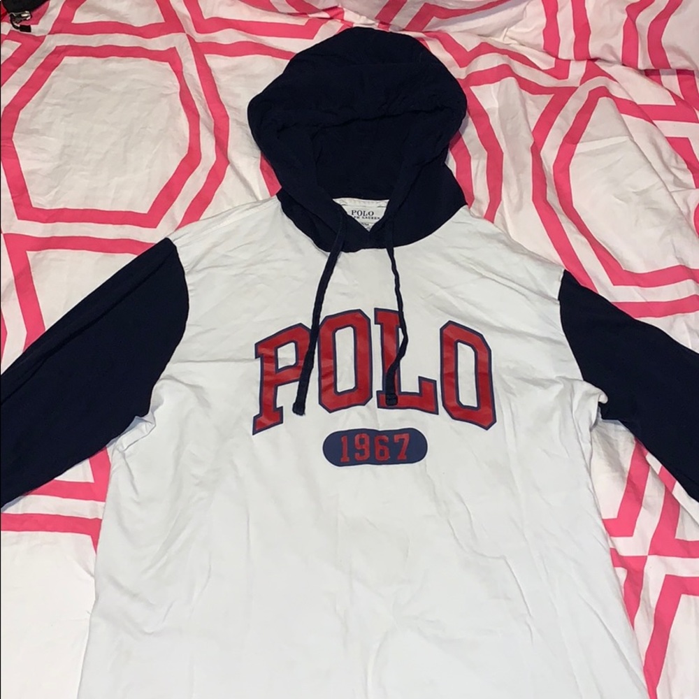 Ralph Lauren long sleeve shirt size medium.